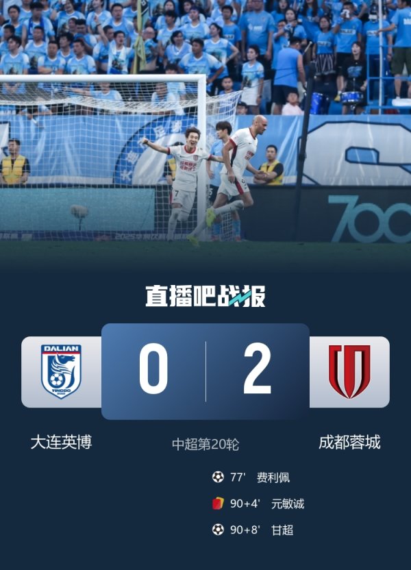 赛季双杀！蓉城本赛季主客场均2-0顺服英博