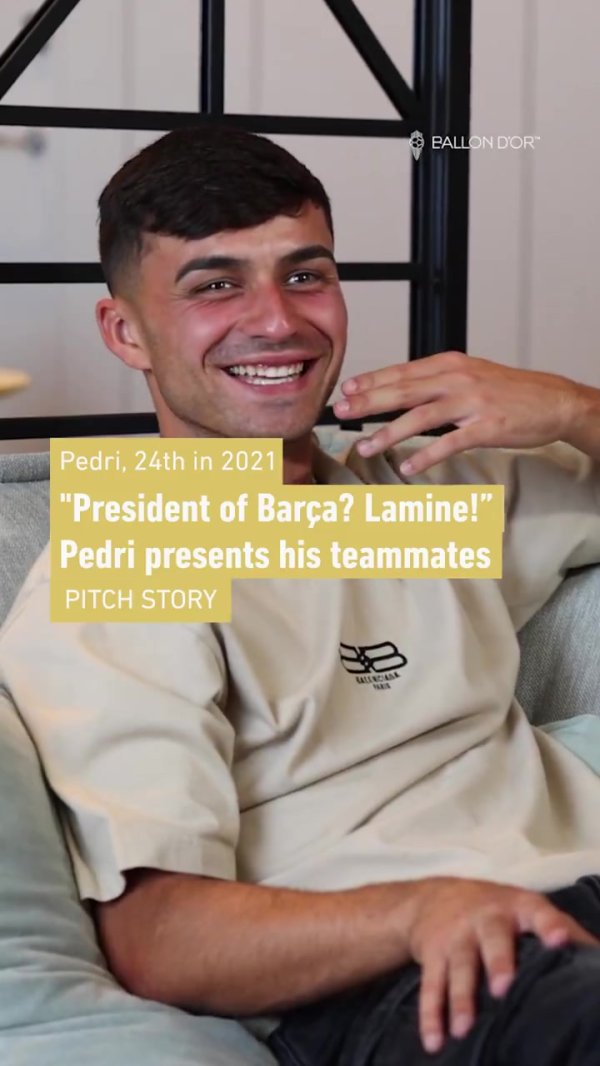 佩德里快问快答：巴萨球员中特狮最平缓，亚马尔最可能当巴萨主席