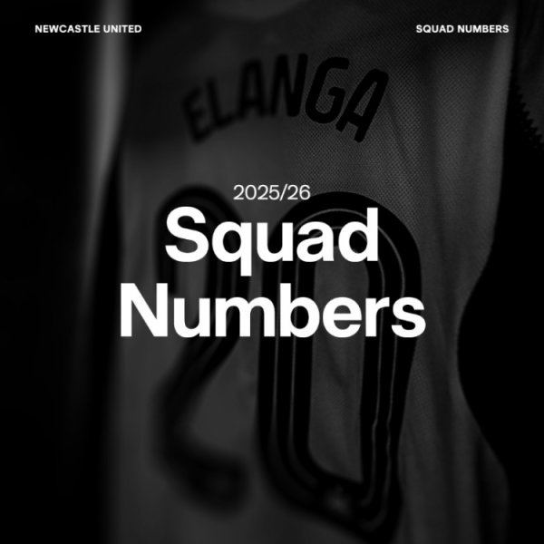 纽卡新赛季球员号码：伊萨克14号，拉姆斯代尔32号，伊兰加20号