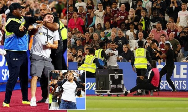 邮报：西汉姆球迷惨败切尔西时冲场宣泄不悦，很多球迷提前离场