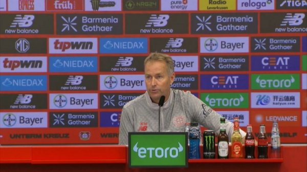 尤尔曼德：勒沃库森在需要向敌手施压的时候，发扬得很有韧性