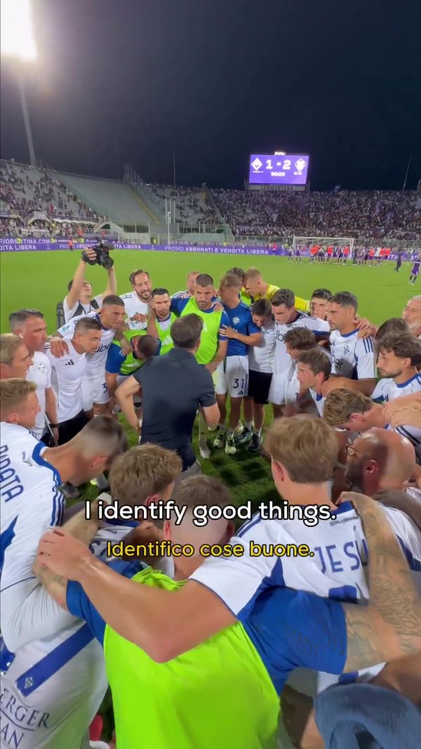 充满心情！小法赛后说话激勉球员：咱们要不竭跳跃，赢得更多告捷