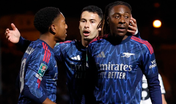 4场不败! 阿尔特塔校服客场, 杀入16强, 1/8决赛敌手出炉