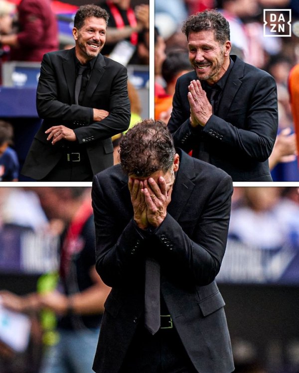 真情表露！5-2大捷皇马，马竞教父西蒙尼流下女儿泪，眼眶泛红