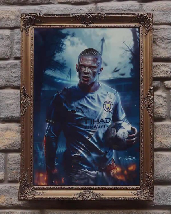 哈兰德晒万圣节视频：每年的传统节日，祝群众振奋