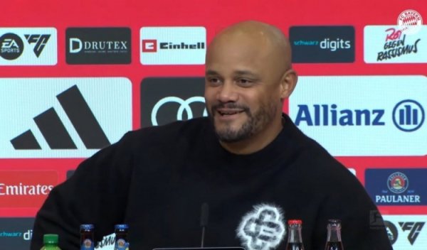 孔帕尼：拜仁的梅西？更但愿卡尔作念我方 定位球驻防照实犯了错